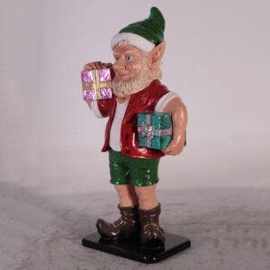 Elf met twee cadeaus