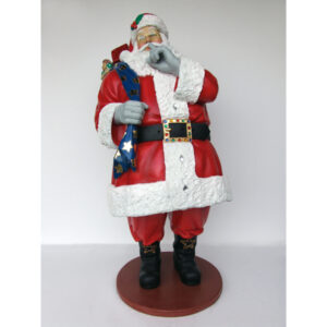 Kerstman met zak