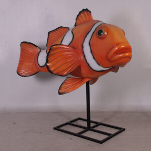 Leen van Dam Decoraties - Clown Vis Groot op Standaard