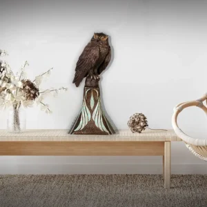 Leen van Dam Decoraties - Uil on Base