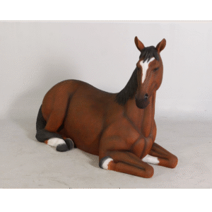 Leen van Dam Decoraties - Paard Liggend