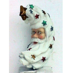 Kerstman model halve maan