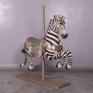 Kerst carrousel zebra