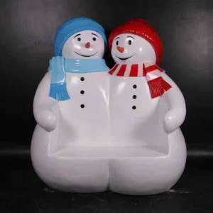 Leen van Dam Decoraties - Sneeuwman stoel
