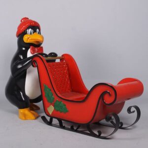 Pinguïn met slee