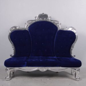 Luxe troon blauw