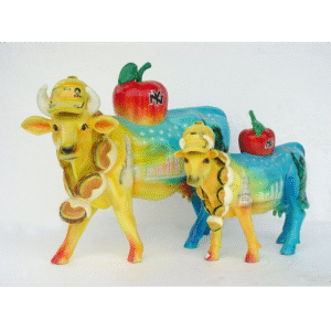 Leen van Dam Decoraties - Koe New York (Klein)