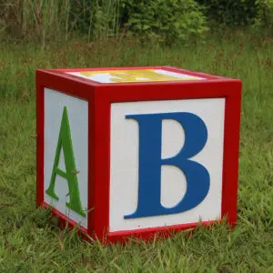 Blokletters 45 cm