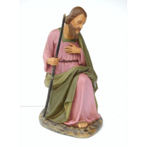 Leen van Dam Decoraties - Kerststal "jozef" knielend 2 ft.