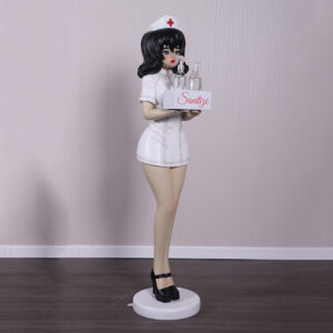 Leen van Dam Decoraties - Anime Verpleegster 150 cm