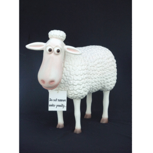 Leen van Dam Decoraties - Funny Schaap