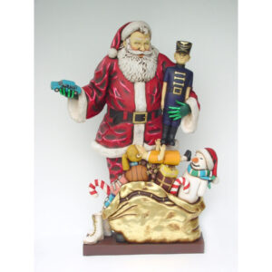 Kerstman met cadeaus