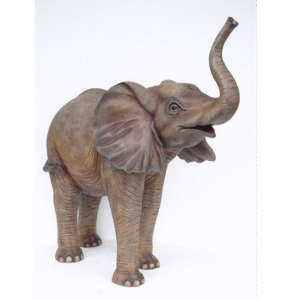 Leen van Dam Decoraties - Staande Olifant Klein