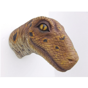 Leen van Dam Decoraties - Kop van baby T-Rex dinosaurus