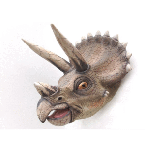 Leen van Dam Decoraties - Kop van de Triceratops dinosaurus