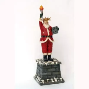 Leen van Dam Decoraties - Kerstman vrijheidsbeeld