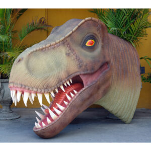 Tyrannosaurus rex dinosaurus -T-Rex - kop