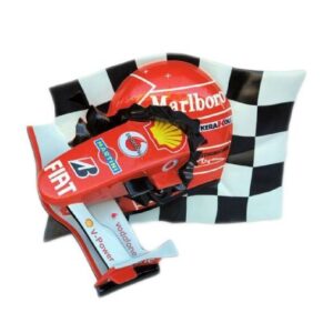 Leen van Dam Decoraties - Neus Formule 1 auto met vlag