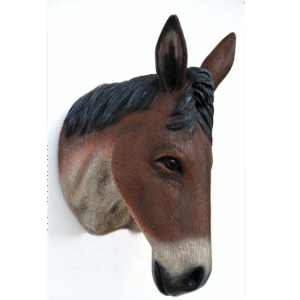 Leen van Dam Decoraties - Ezel kop Hangend