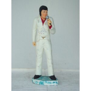 Elvis Presley met microfoon