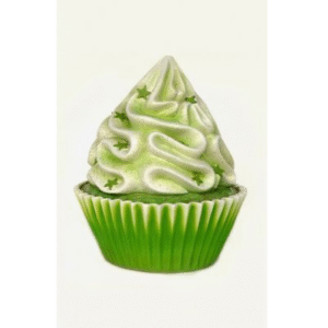 Leen van Dam Decoraties - Cupcake Wit/Groen