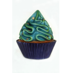 Leen van Dam Decoraties - Cupcake Groen