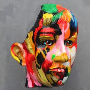 Pop-art Caesar hoofd