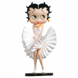 Leen van Dam Decoraties - Betty Boop opwaaiende jurk