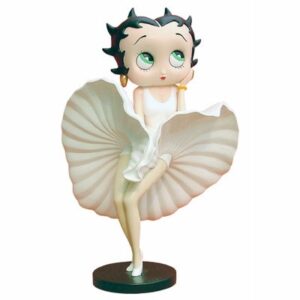 Leen van Dam Decoraties - Betty Boop opwaaiende jurk