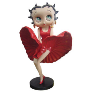 Leen van Dam Decoraties - Betty Boop opwaaiende jurk