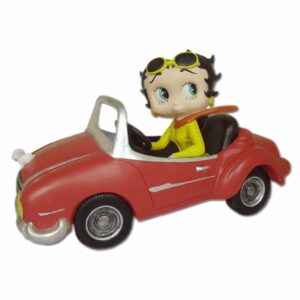 Leen van Dam Decoraties - Betty Boop In Sport Auto