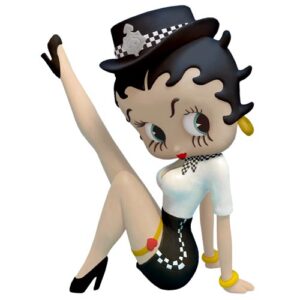 Leen van Dam Decoraties - Betty Boop Politie Dame Been