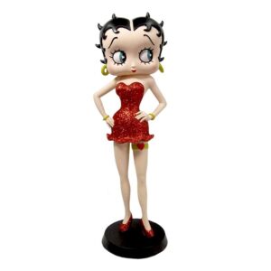 Leen van Dam Decoraties - Betty Boop met Kousenband