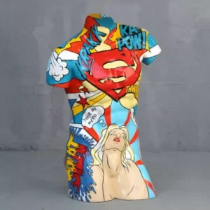 Pop-art Mannelijke Torso