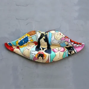 Pop-art Lippen