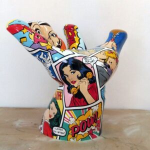 Pop-art Stoel Grote hand