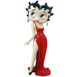 Leen van Dam Decoraties - Betty Boop Jurk Rood