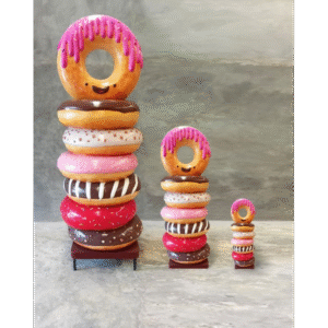 Leen van Dam Decoraties - Donuts Klein