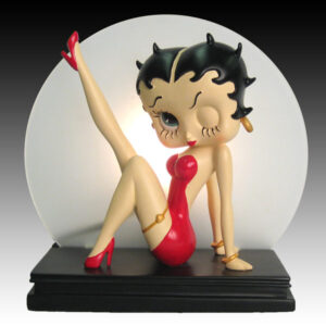 Leen van Dam Decoraties - Betty Boop Been Omhoog lamp
