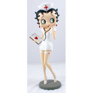 Leen van Dam Decoraties - Betty Boop Verpleegster