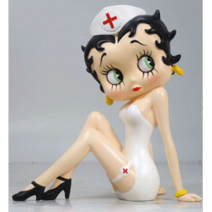 Leen van Dam Decoraties - Betty Boop Verpleegster