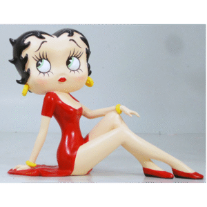 Leen van Dam Decoraties - Betty Boop Ingetogen