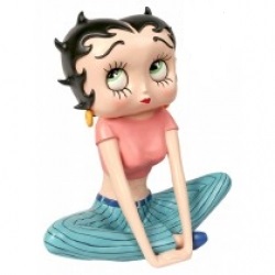 Leen van Dam Decoraties - Betty Boop in kleermakerszit