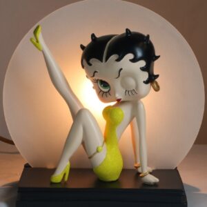 Leen van Dam Decoraties - Betty Boop Lamp Been Omhoog