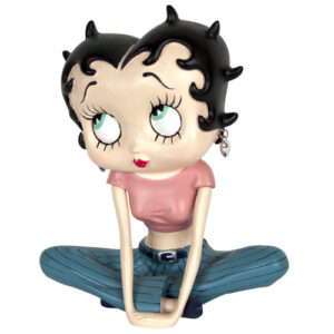 Leen van Dam Decoraties - Betty Boop Benen Kruisend