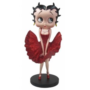 Leen van Dam Decoraties - Betty Boop omhoogwaaiende jurk