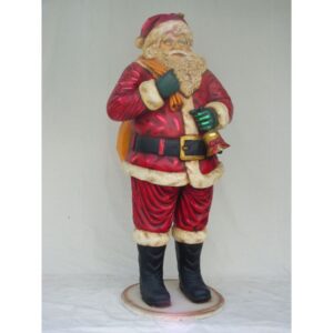 Kerstman levensgroot
