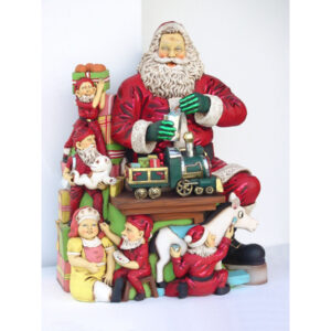 Kerstman werkplaats