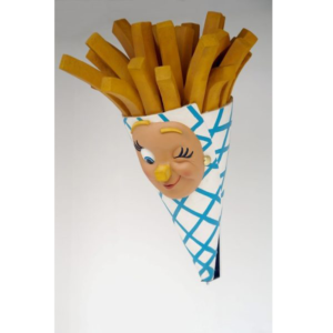 Leen van Dam Decoraties - Frietzak hangend