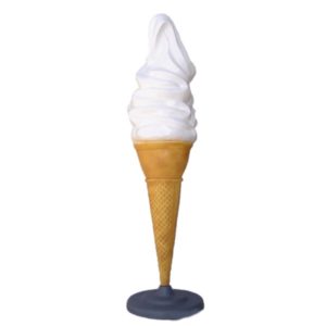 Leen van Dam Decoraties - Softijs 1.50 hoog